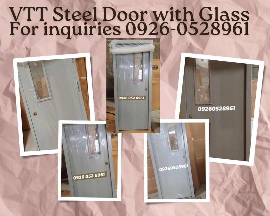 steel door with glass (Category: Locks, Doors & Gates) located in Quezon City. Submitted by vttsteeldoor-chelle (Listing ID 1471017361, Image 1). Description: .