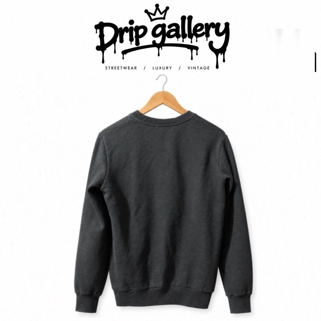 STONE ISLAND COMPASS CREWNECK (Category: Coats, Jackets and Outerwear) located in Cabadbaran. Submitted by drip_gallery (Listing ID 1470934843, Image 2). Description: 🖤 **STONE ISLAND 90s COMPASS CREWNECK** 🖤 ⚓ Vintage-inspired design with the iconic compass logo ✨ Embroidered chest detail 🧵 Classic charcoal gray colorway 💎 Rare vintage piece — perfect for streetwear enthusiasts 💰 **PRICE: ₱11,518** 🤝 **PRICE IS NEGOTIABLE!** Open for reaso