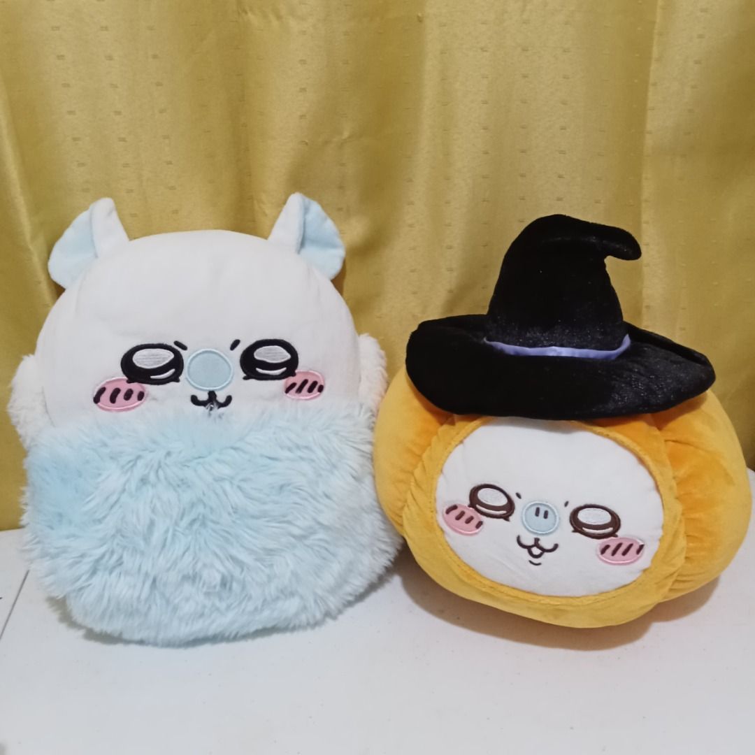 Momonga Chiikawa Bundle Big Plush (Category: Plushies & Soft Toys) located in Quezon City. Submitted by trinket_cat (Listing ID 1470961153, Image 1). Description: - Momonga Pumpkin witch hat -momonga tail.