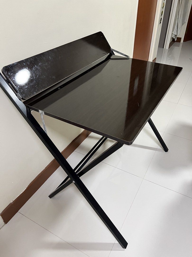 Study Table (Category: Tables & Sets) located in Singapore. Submitted by vittoriafrancis (Listing ID 1471046031, Image 2). Description: Size: 80x60x82 cm Wide table surface with second layer for books or accessories..