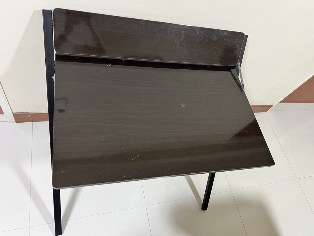 Study Table (Category: Tables & Sets) located in Singapore. Submitted by vittoriafrancis (Listing ID 1471046031, Image 3). Description: Size: 80x60x82 cm Wide table surface with second layer for books or accessories..
