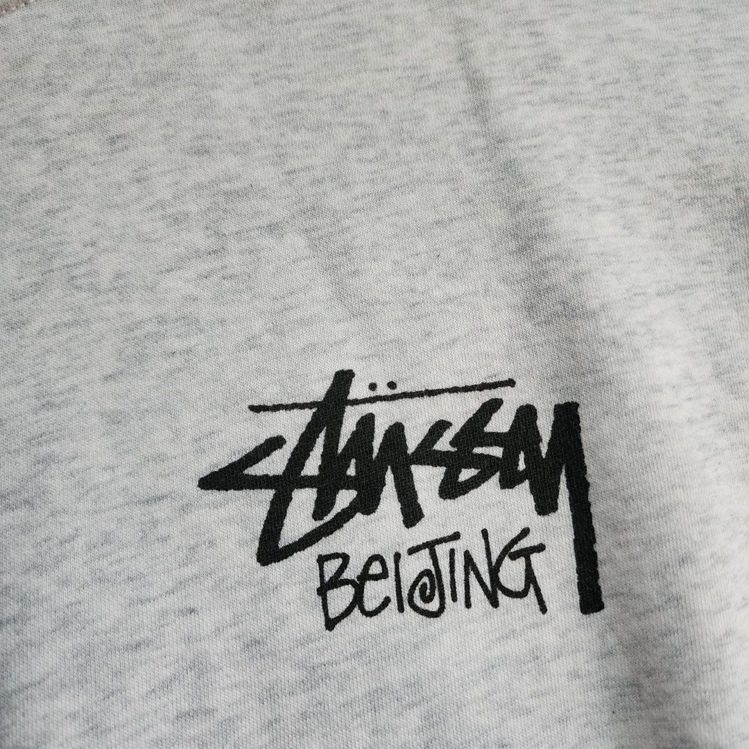 Stussy “Beijing” Chapter Crewneck Sweatshirt (Category: Coats, Jackets and Outerwear) located in Asingan. Submitted by add2kurt (Listing ID 1470968541, Image 3). Description: Dimensions Size Medium on tag Width: 24 inch Length: 27 inch Issue: washable stain check on last 2 image.
