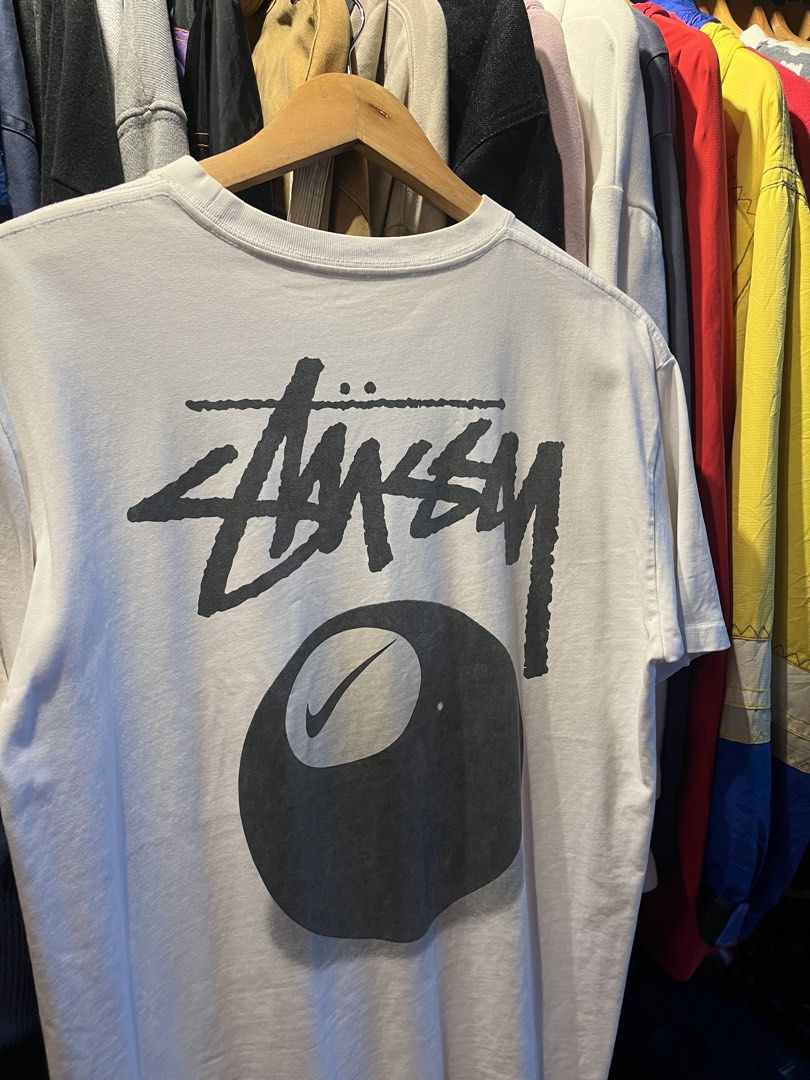 Stussy x nike (Category: Tshirts & Polo Shirts ) located in Bislig. Submitted by samstreet-out (Listing ID 1470951201, Image 2). Description: Nike x stussy Excellent condition Issue pinhole 9.8 colorate 21x27.