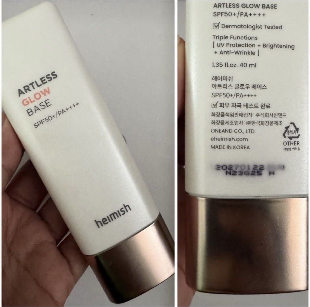Sunscreen Bundle - Skin Aqua, Heimish, Biore, Nacific (Category: Face Care) located in Cainta. Submitted by kei_21 (Listing ID 1471014356, Image 3). Description: 👉 Discount if you take all 👈 - Set of 4 bestselling Japanese & Korean sunscreens - Includes: Skin Aqua Tone Up UV Essence, Heimish Artless Glow Base, Biore UV Aqua Rich Watery Gel, and Nacific Sun Essence - Perfect for daily sun protection and glowing skin Decluttering All guaranteed o