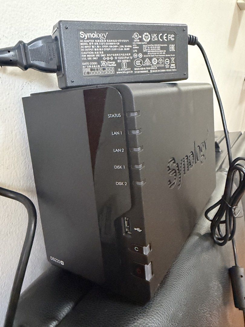 Synology DS220+ NAS (Network Attached Storage) (Category: Networking) located in Quezon City. Submitted by --ro-- (Listing ID 1470937803, Image 2). Description: Synology DS220+ NAS (Network Attached Storage) Pickup @ New Manila, QC.