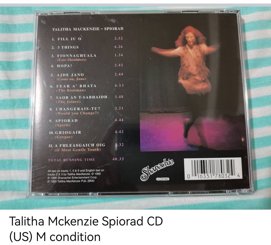 Talitha Mckenzie Spiorad CD (unsealed) (Category: CDs & DVDs) located in Dangcagan. Submitted by cd_haven5 (Listing ID 1471009898, Image 2). Description: #FORSALE #FORSALE #FORSALE #Authentic #Legit #Original We only sell original items. All items posted are on hand. Please message me for availability of the item/s because the items are also posted on my other online stores. All items are imported unless stated PH. We also accept Pre-orders. Paym