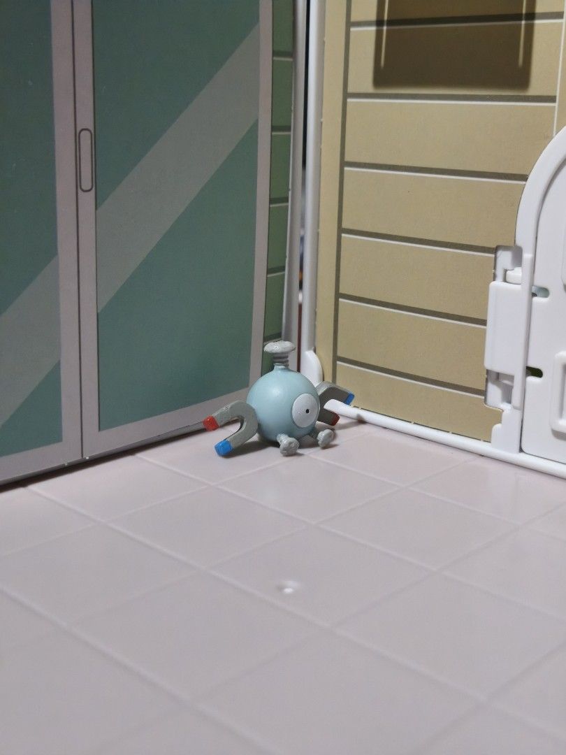 T-arts Pokemon Get - Magnemite (Category: Action & Battle Toys) located in Taguig. Submitted by lilrootshop (Listing ID 1470951315, Image 3). Description: ***Crossposted*** Price: 280 AUTHENTIC Pass sa lowballers! First to pay basis. No COD. For item reservation, a down payment of 50% or 100 pesos (whichever is less) is required. Down payment is non-refundable. One month reservation only. Location: Taguig (near BGC) MOP: GCash / Maya / GoTyme / M