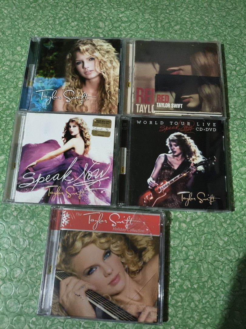 TAYLOR SWIFT PHILIPPINES EDITION CDS (Category: CDs & DVDs) located in Makati City. Submitted by urdiscogsph (Listing ID 1471059253, Image 1). Description: .