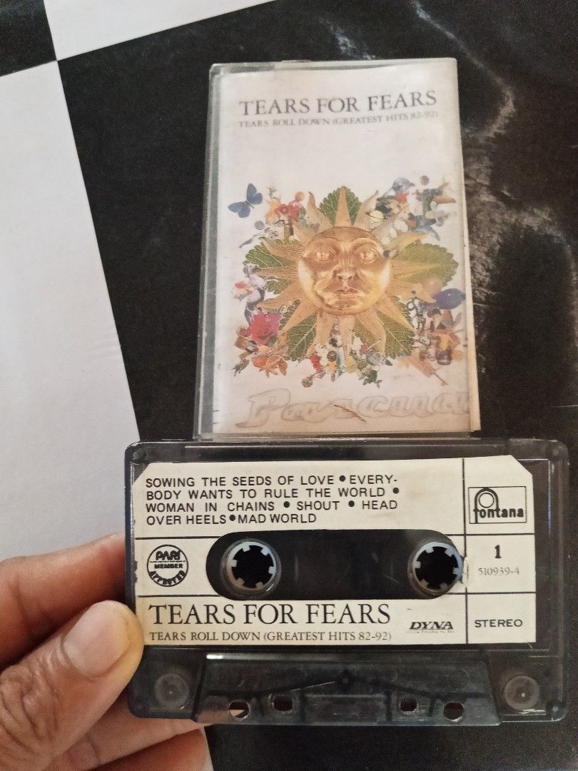 Tears for fears cassette tape (Category: CDs & DVDs) located in Davao. Submitted by mattlianpogi (Listing ID 1470969364, Image 2). Description: tears for fears cassette tape,very good condition,... complete intact case and inlay,no pen mark,...what you see is what you get.....