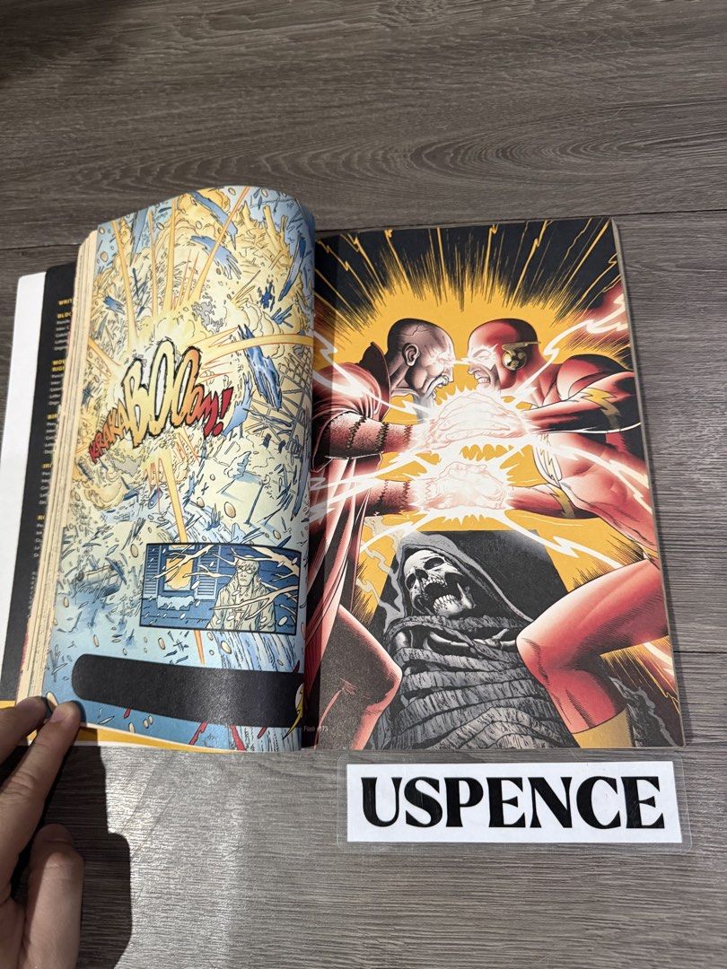 The Flash Blood DC Comics (Category: Comics & Manga) located in Makati City. Submitted by uspence (Listing ID 1471038952, Image 2). Description: - Title: The Flash: Blood Will Run (Trade Paperback) - Author/Writer: Geoff Johns - Artists: Scott Kolins, Doug Hazlewood, Ethan Van Sciver - Publisher: DC Comics - Format: Softcover, full color - Condition: Spine intact, highly readable pages.