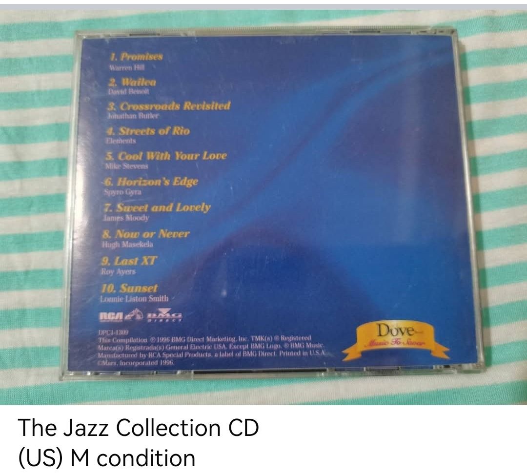 The Jazz Collection CD (unsealed) (Category: CDs & DVDs) located in Dangcagan. Submitted by cd_haven5 (Listing ID 1471010438, Image 2). Description: #FORSALE #FORSALE #FORSALE #Authentic #Legit #Original We only sell original items. All items posted are on hand. Please message me for availability of the item/s because the items are also posted on my other online stores. All items are imported unless stated PH. We also accept Pre-orders. Payment M