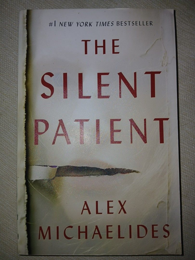 The Silent Patient by Alex Michaelides (Reprint) (Category: Storybooks) located in Manila. Submitted by bluecurryc30065 (Listing ID 1471032207, Image 1). Description: - Title: The Silent Patient by Alex Michaelides - Genre: Bestselling psychological thriller - Condition: Excellent, read only once - Details: Clean pages and solid spine - Storage: Properly stored on a bookshelf.