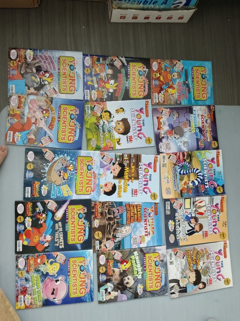The Young Scientists Magazine Bundle Science Comics, Hobbies ...