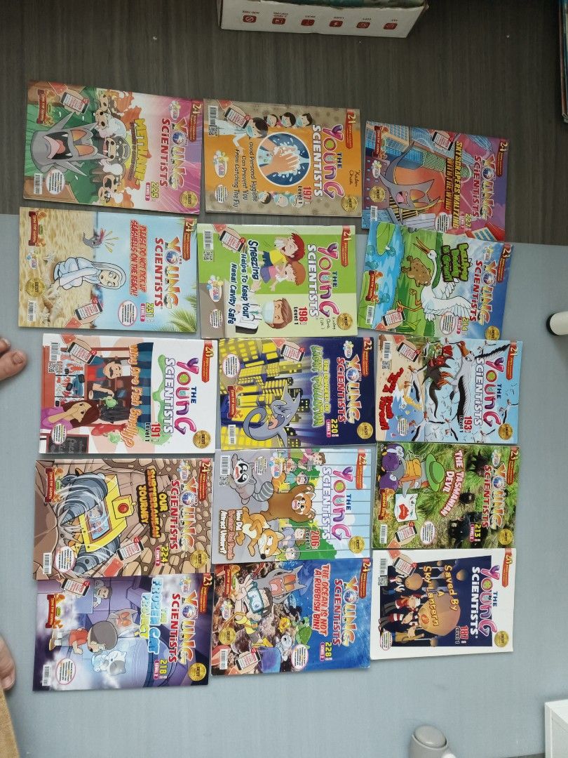 The Young Scientists Magazine Bundle Science Comics, Hobbies ...
