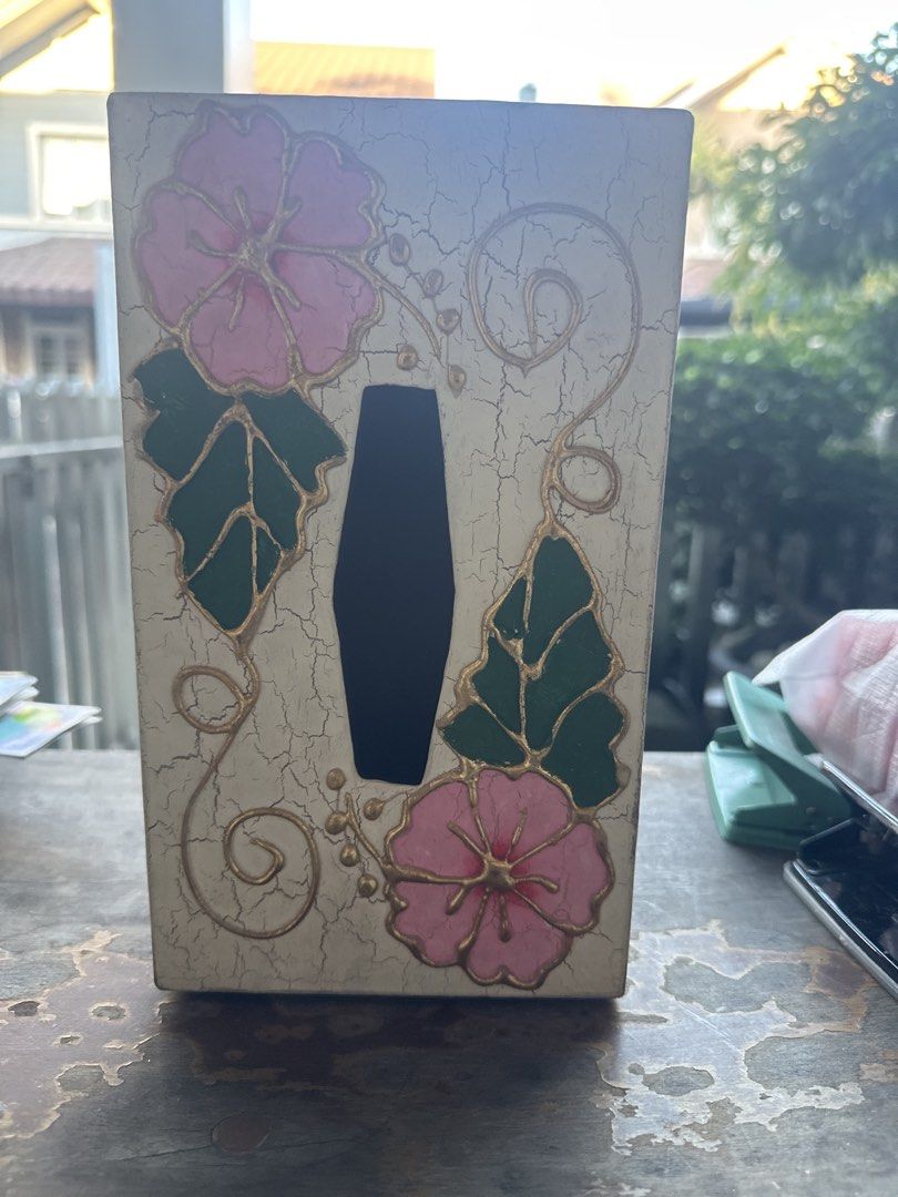 Tissue Holder Box (Category: Other Home Decor) located in Manila. Submitted by xenasales (Listing ID 1471018997, Image 3). Description: .