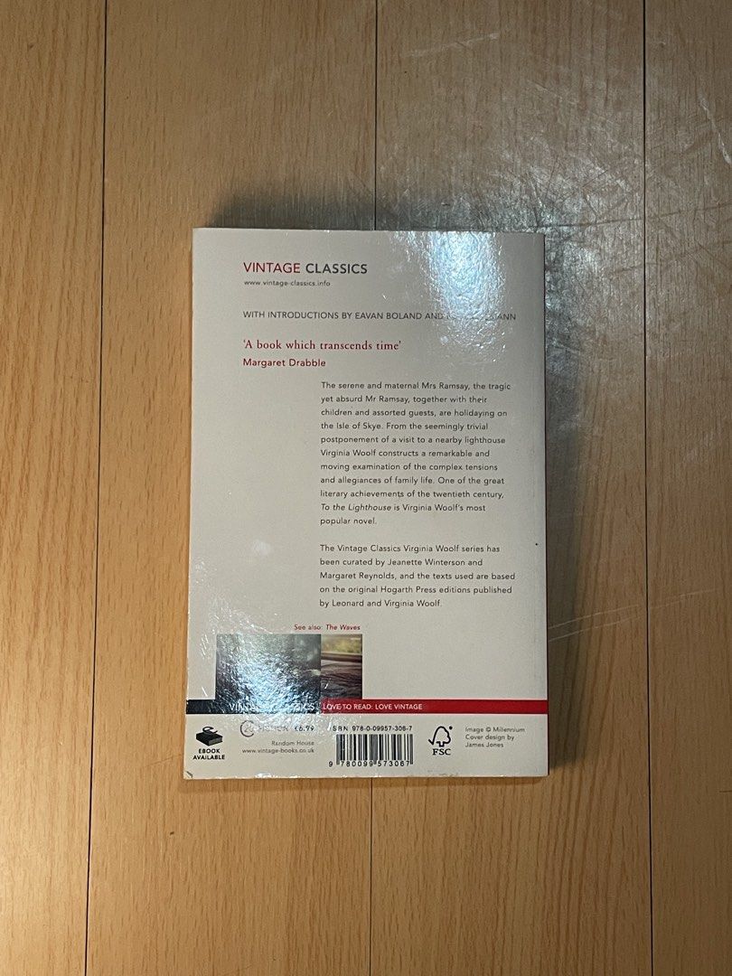To the Lighthouse (Category: Storybooks) located in Calamba. Submitted by pearlsanddaisies (Listing ID 1471074464, Image 2). Description: - bought for £6.99 - no annotations - minimal dents and creases More photos can be sent upon inquiry!💗.