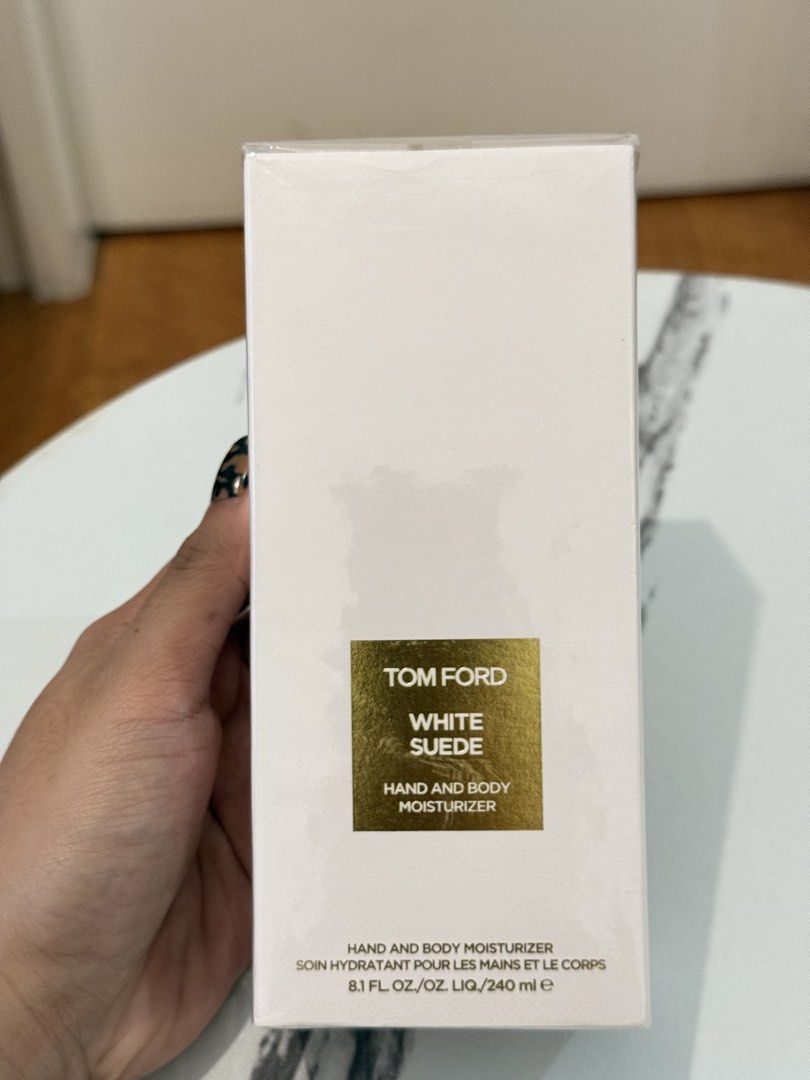 Tom ford White Suede hand and body moisturizer (Category: Body Care) located in Quezon City. Submitted by quirksandcurls (Listing ID 1471039264, Image 2). Description: .