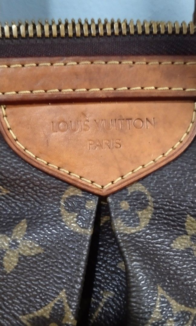 Tote bag (Category: Tote Bags) located in Trece Martires City. Submitted by vherma (Listing ID 1470964340, Image 3). Description: LV monogram palermo PM crafted from signature brown monogram coated canvas with natural vachetta leather trim and gold-tone hardware..