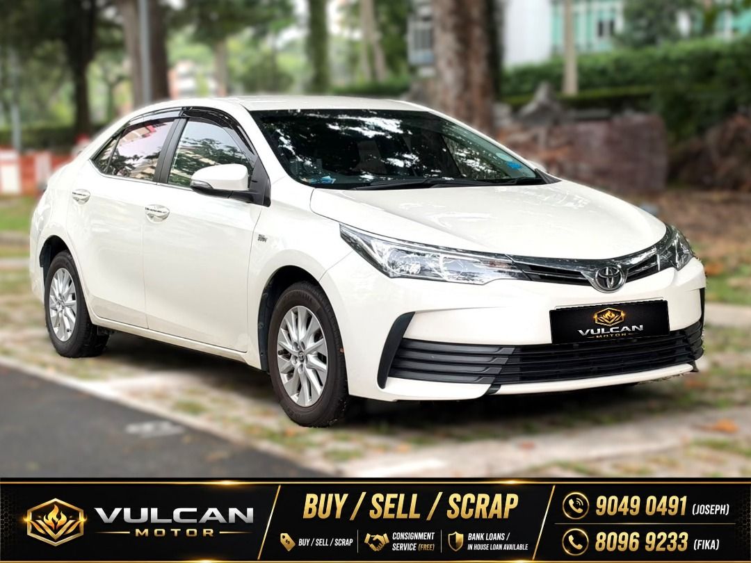 Toyota Corolla Altis 1.6A Eco Auto, Cars, Used Cars on Carousell