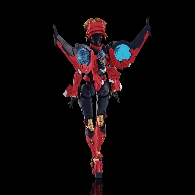 Transformers Flame Toys Furai Model Windblade Action Figure (Category: Figurines & Statues) located in Manila. Submitted by mauchan00000303 (Listing ID 1470979297, Image 2). Description: - Brand: Flame Toys Furai Model - Character: Windblade - Highly posable action figure with detailed black, red, and gold armor - Includes translucent pink twin swords, large polearm, blasters, and interchangeable parts - Joints hold poses exceptionally well - Ide
