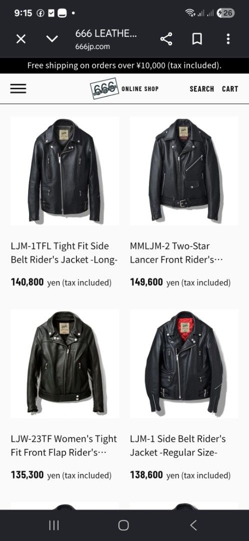 Tripple 6 biker jacket (Category: Coats, Jackets and Outerwear) located in Baguio. Submitted by thriftrot (Listing ID 1470938350, Image 3). Description: Tripple 6 biker jacket Excellent condition No issue L 22 neckline to hem W 17 pit to pit Loc: Baguio Buyer handles shipping cost. Srp. 60k.