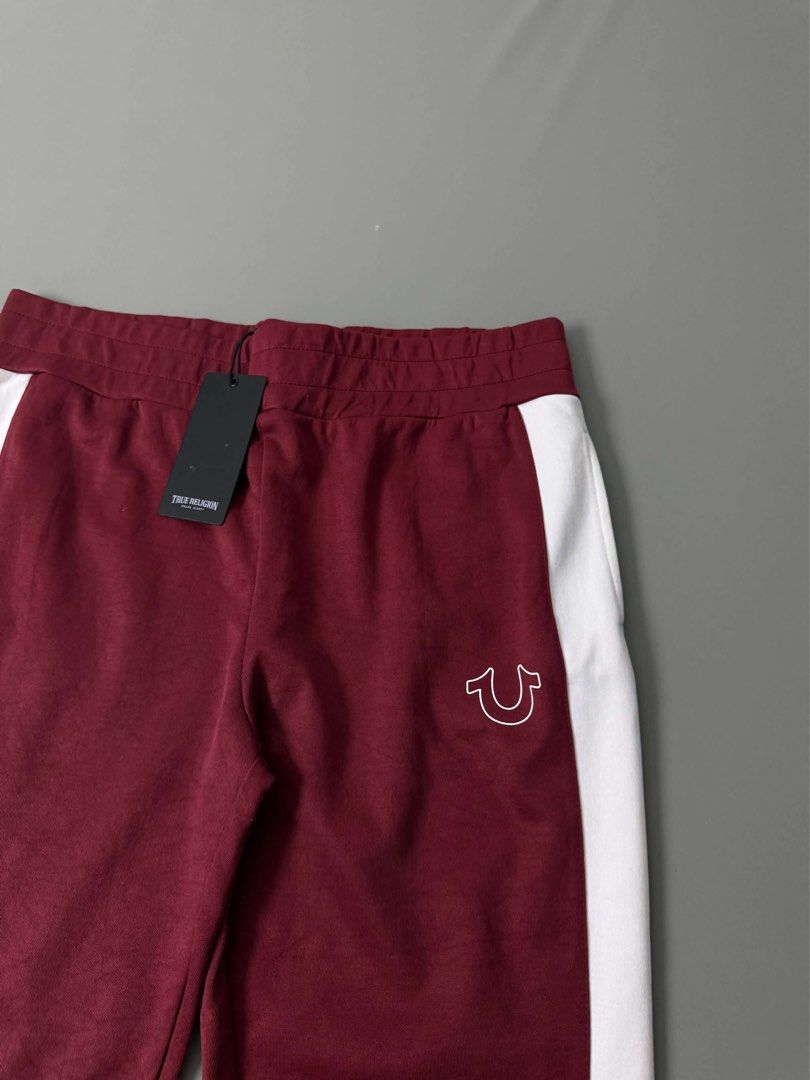 TRUE RELIGION CUFFED JOGGER SWEATPANTS (Category: Joggers) located in Guagua. Submitted by sweetboyy (Listing ID 1471069047, Image 3). Description: TRUE RELIGION CUFFED JOGGER SWEATPANTS EXCELLENT CONDITION SIZE LARGE ON TAG DIMES: WAISTLINE 34-36 / LENGTH 39.