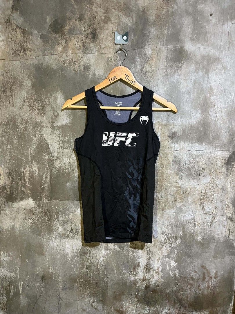 UFC Venum Tank (Category: Activewear) located in Andop. Submitted by tonthrift_st (Listing ID 1471084632, Image 1). Description: UFC Venum Tank Good as new Size Medium on tag Dimes W14.5L24 No issue / flaws 🏷️📥 📍Kapalong, Dvao del Norte.
