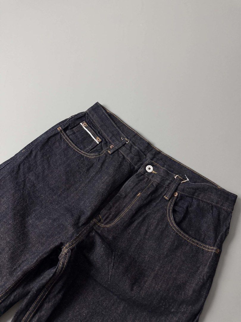 UNCLE FU SELVEDGE DENIM JEANS (Category: Jeans) located in Guagua. Submitted by sweetboyy (Listing ID 1471034782, Image 2). Description: UNCLE FU SELVEDGE DENIM JEANS EXCELLENT CONDITION SIZE 34 ON TAG DIMES: WAISTLINE 34 / LENGTH 39 / LEG OPENING 7.5.