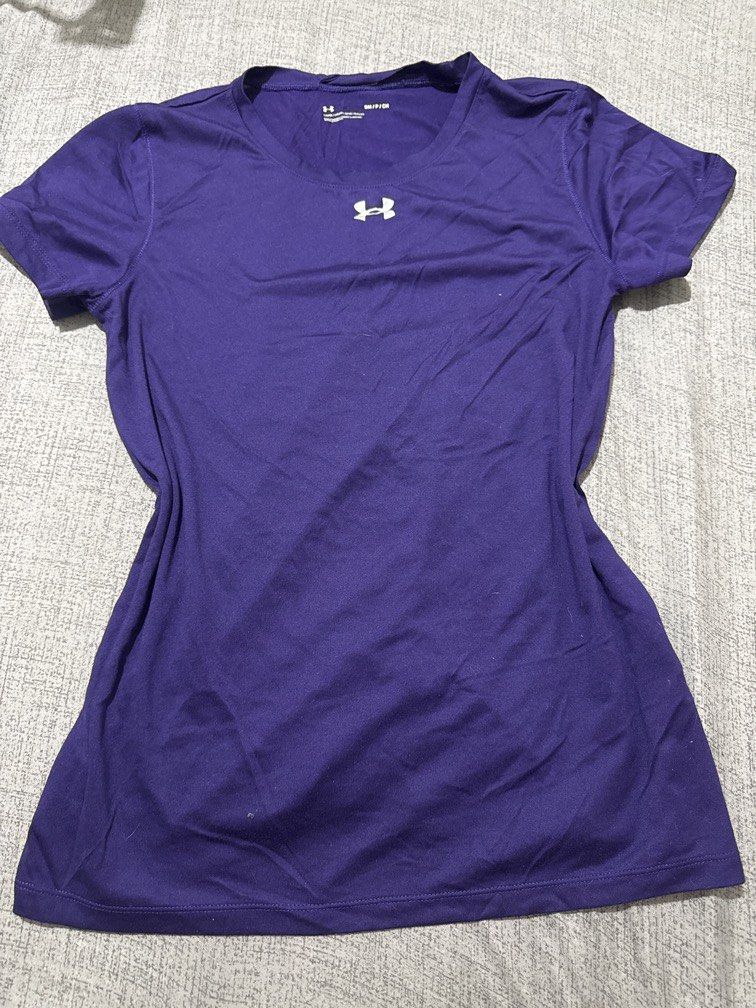 Under Armour Purple Training Shirt – Small (Category: Activewear) located in Pasay City. Submitted by bellita_05 (Listing ID 1471070497, Image 1). Description: .