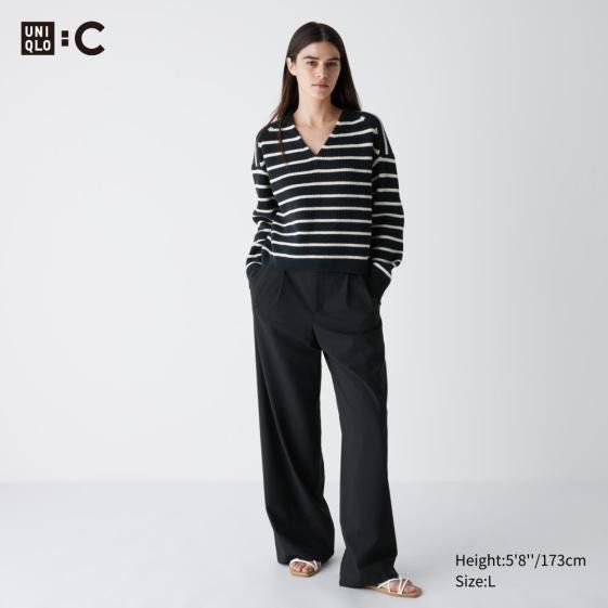 UNIQLO :C pleated wide trouser (Category: Other Bottoms) located in San Jose del Monte. Submitted by mamiracky (Listing ID 1471031216, Image 2). Description: .