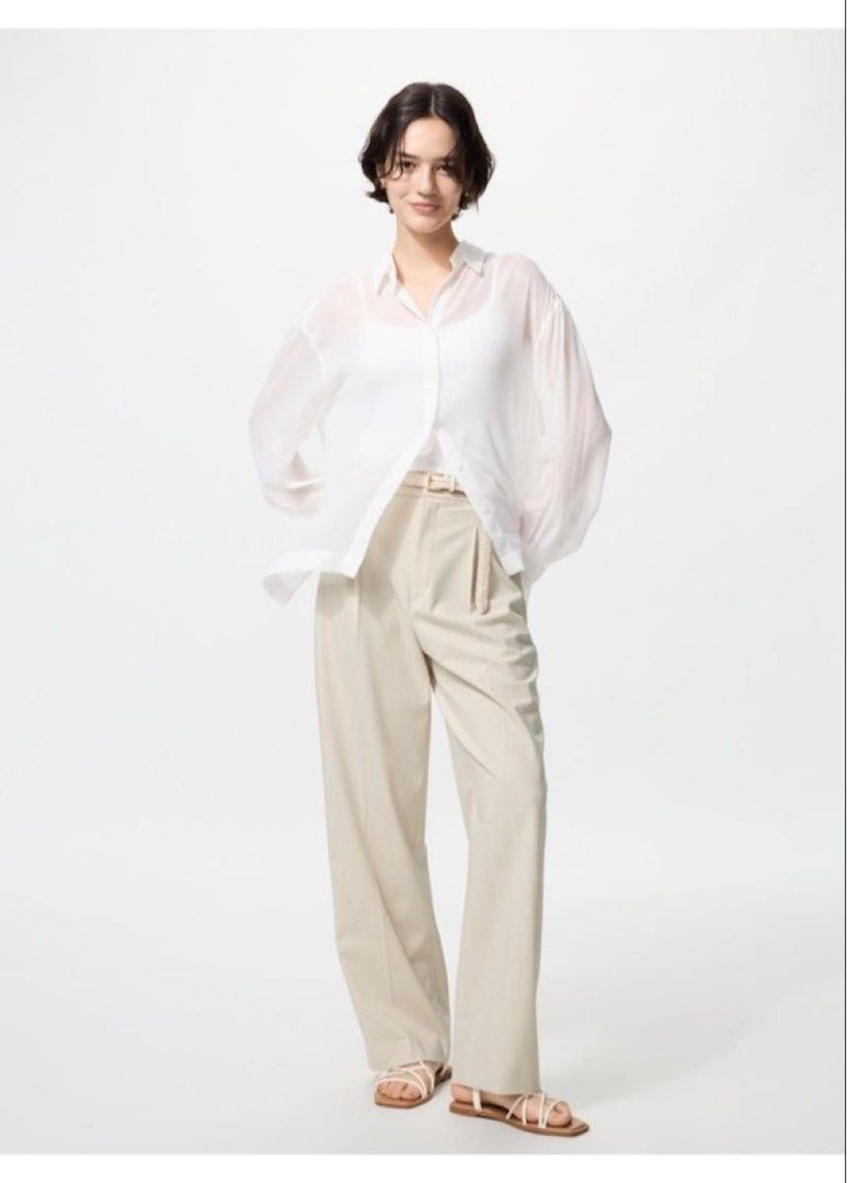 UNIQLO pleated wide trouser (Category: Other Bottoms) located in San Jose del Monte. Submitted by mamiracky (Listing ID 1471030817, Image 2). Description: .