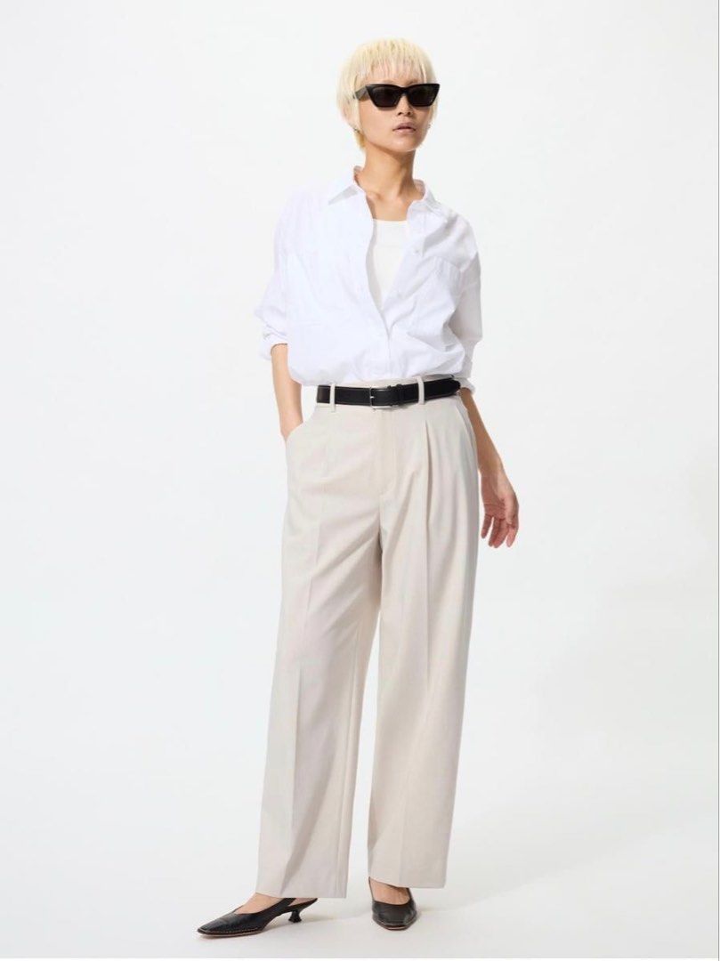 UNIQLO pleated wide trouser (Category: Other Bottoms) located in San Jose del Monte. Submitted by mamiracky (Listing ID 1471030817, Image 3). Description: .