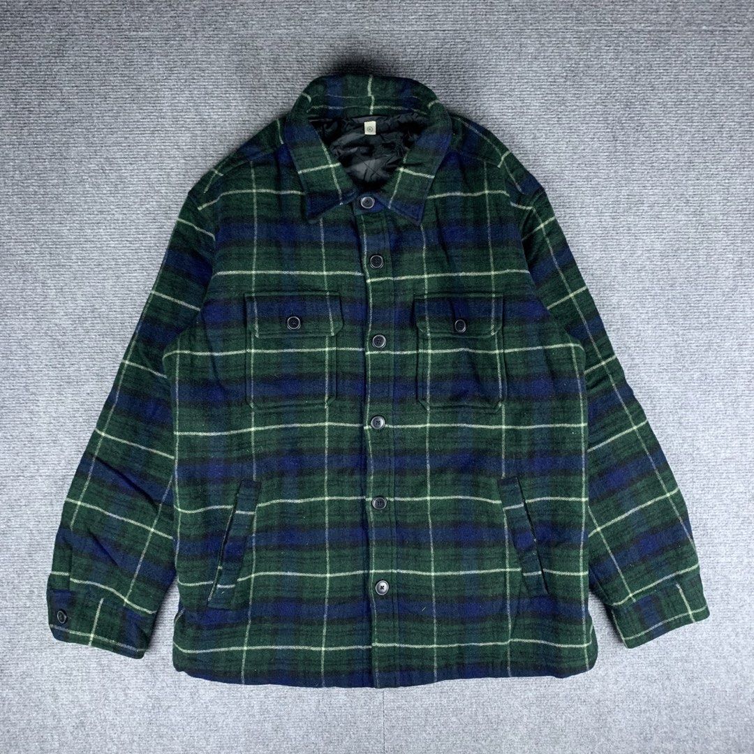 UNIQLO Quilted lined Flannel (Category: Coats, Jackets and Outerwear) located in Baguio. Submitted by vintage_lurker (Listing ID 1471090347, Image 1). Description: Size on tag: XL Width: 25” Length: 30” Issue/s: none Mine: 590 + Shipping fee 📍Payment first policy. no COD or COP 📍All items Washed and Sanitized 🧼 Shoot your offer. I’m all ears‼️ OTHER DETAILS: - Brand: UNIQLO - Type: Quilted-lined Flannel Jacket - Size: XL - Color/Pattern: Green