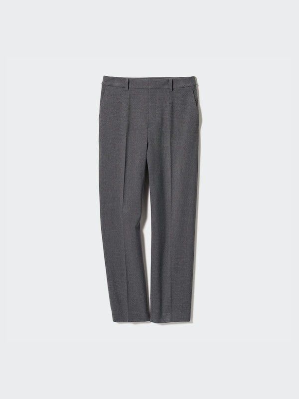Uniqlo Smart Ankle Pants (Category: Other Bottoms) located in Angeles City. Submitted by miss_independent01 (Listing ID 1471009090, Image 2). Description: Uniqlo Smart Ankle Pants Color: Grey Width: 13.5 (Medium on tag) Length: 36 MOP: Gcash ✅ Mine Now, Pay Now ✅ First to Pay, Gets the Item 📍 PAMPANGA Courier: JnT 🚚🚚 PM 💌💌.