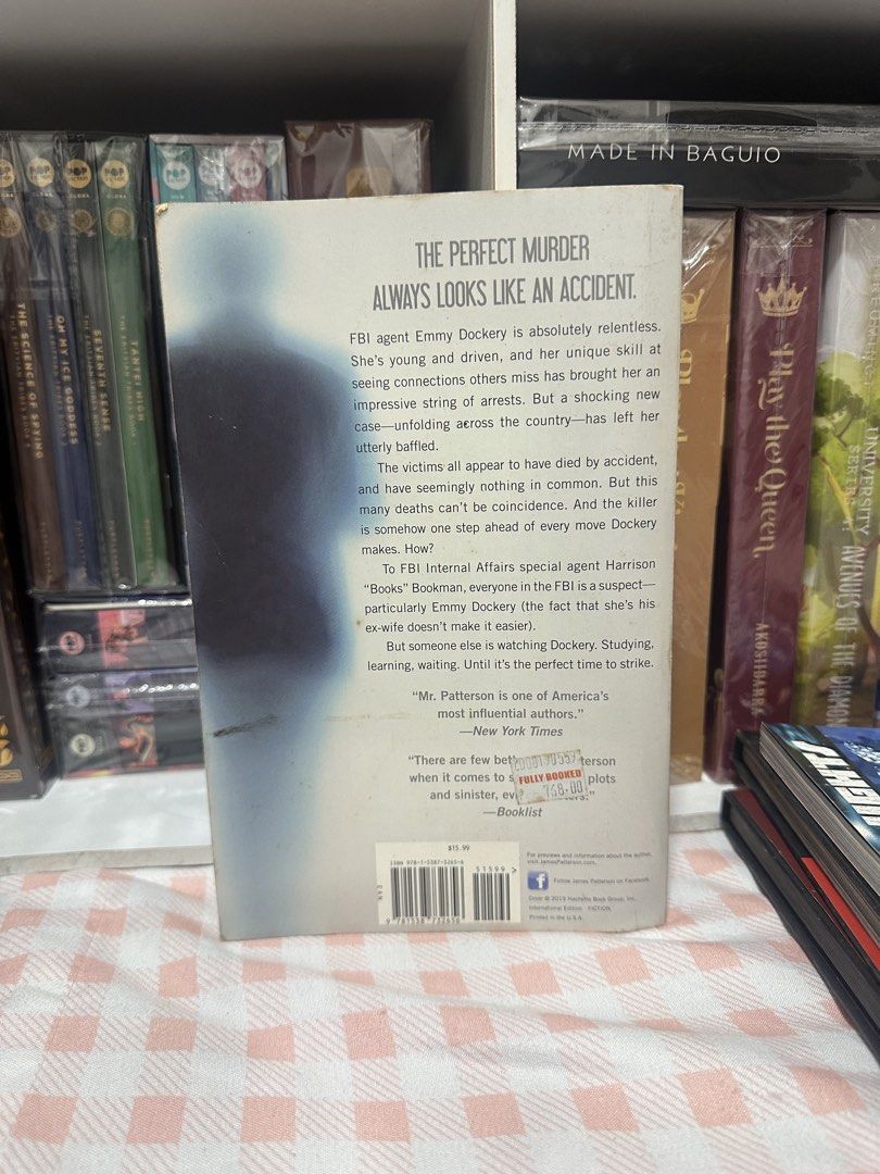 Unsolved by James Patterson & David Ellis (Category: Storybooks) located in Manila. Submitted by everyroses_ (Listing ID 1471056996, Image 2). Description: tanning.