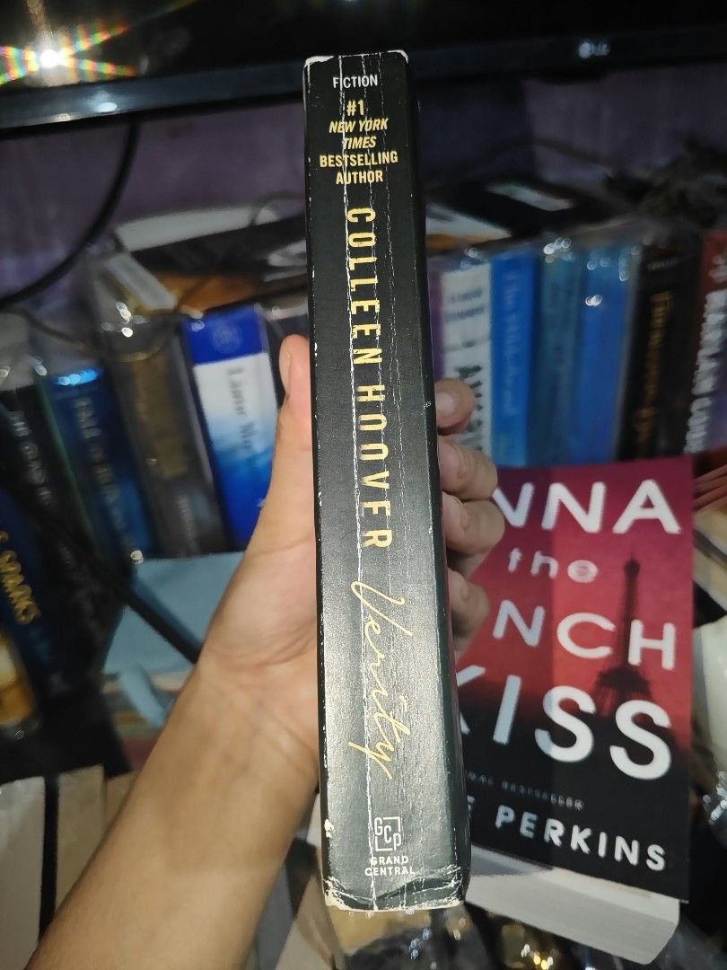 Verity by Colleen Hoover (Category: Storybooks) located in Manila. Submitted by soleilmirai (Listing ID 1470934259, Image 2). Description: (Second Copy — Reading Copy) - The explosive #1 New York Times bestselling psychological thriller and viral BookTok sensation - Official US International trade paperback edition - Follows struggling writer Lowen Ashleigh as she accepts the assignment of a lifetime: completing the remaining books in a successfu