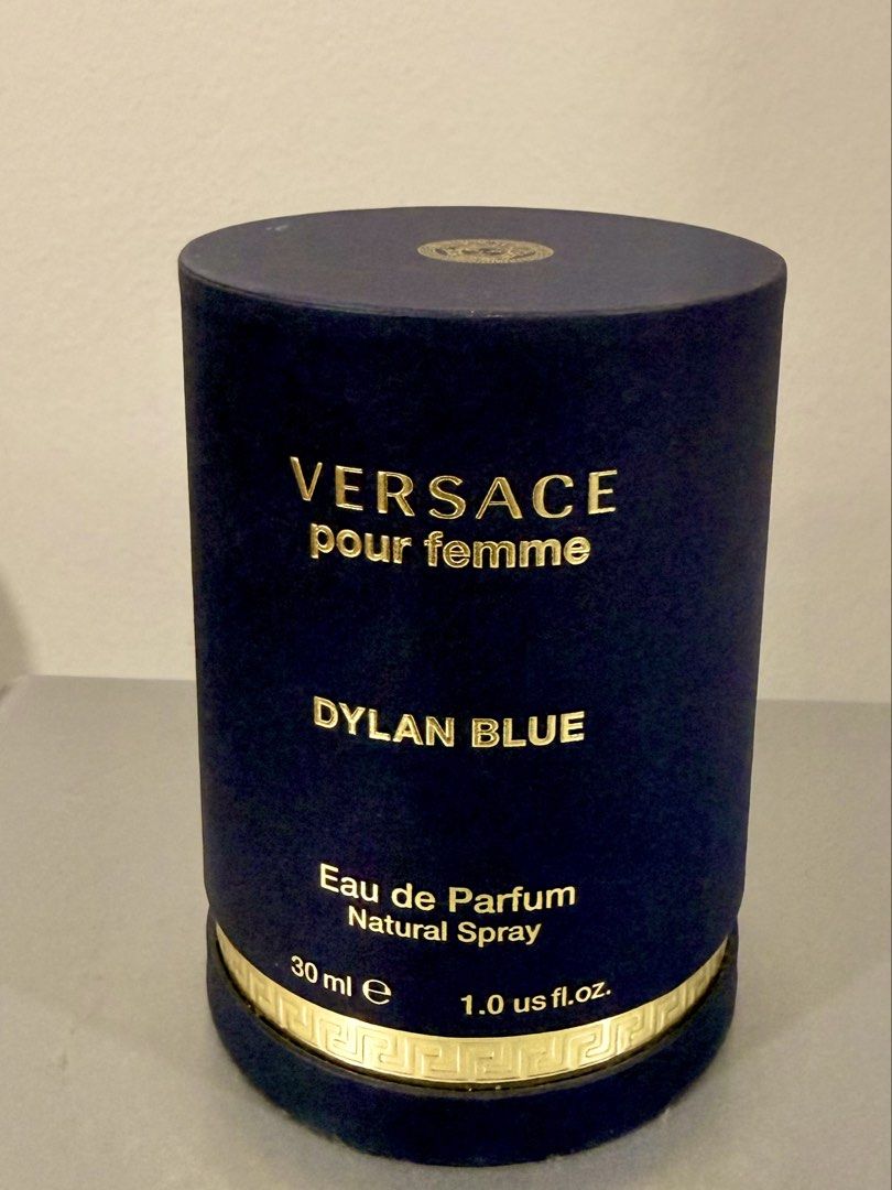 versace pour femme dylan blue 30 ml (Category: Fragrance & Deodorants) located in Quezon City. Submitted by mine4now (Listing ID 1471078570, Image 2). Description: What: Authentic versace pour femme dylan blue Origin: Macys in the US Condition: 5% to 10% used out of 30 ml. please see photo. Size: 30 ml RFS: Decluttering .