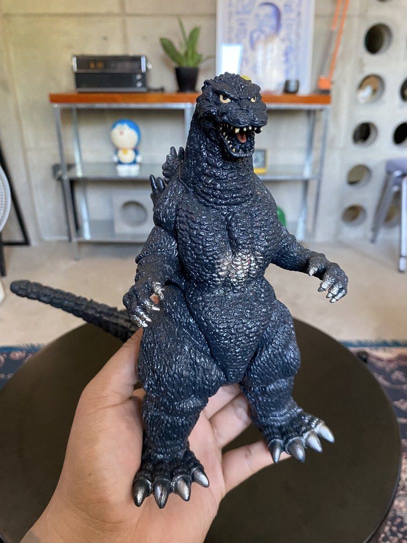 Vintage 1992 Bandai Godzilla 8-inch (Sofubi) (Category: Figurines & Statues) located in Echague. Submitted by hissoraph (Listing ID 1470998562, Image 3). Description: Vintage 1992 Bandai Godzilla 8-inch (Sofubi) - Highly Collectable - In good condition NEGOTIABLE! DM FOR INQUIRIES!.