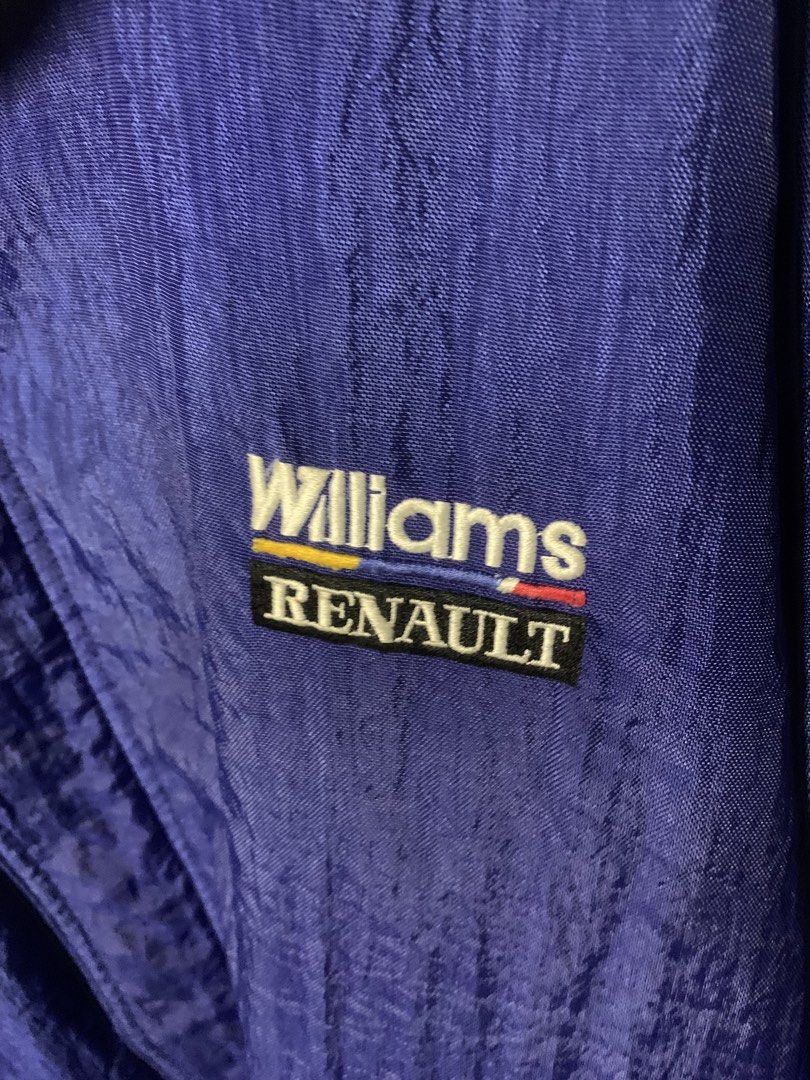 Vintage Canon Williams Renault F1 Racing Jacket, Men's Fashion, Coats ...