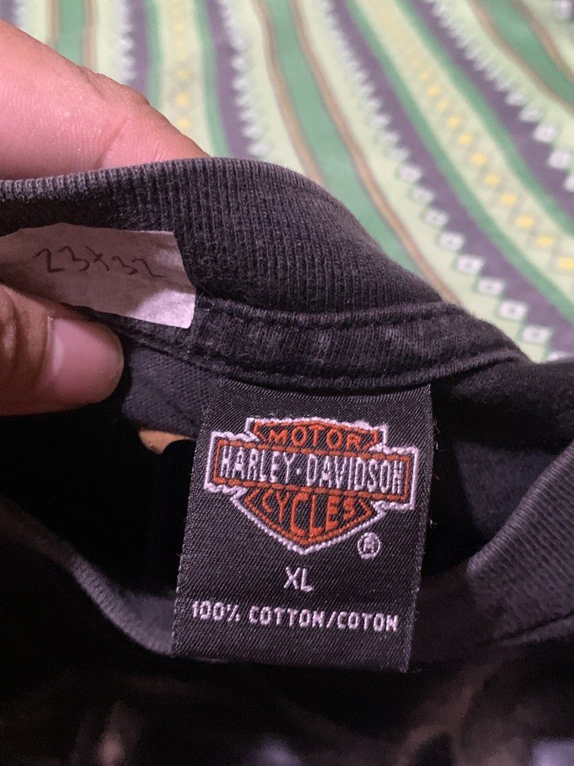 Vintage Harley Davidson (Category: Tshirts & Polo Shirts ) located in Iligan City. Submitted by jamesbond7777479 (Listing ID 1471077593, Image 3). Description: Vintage Harley Davidson 1998 Double XXL Width 23 Length 32 Wear Classic .