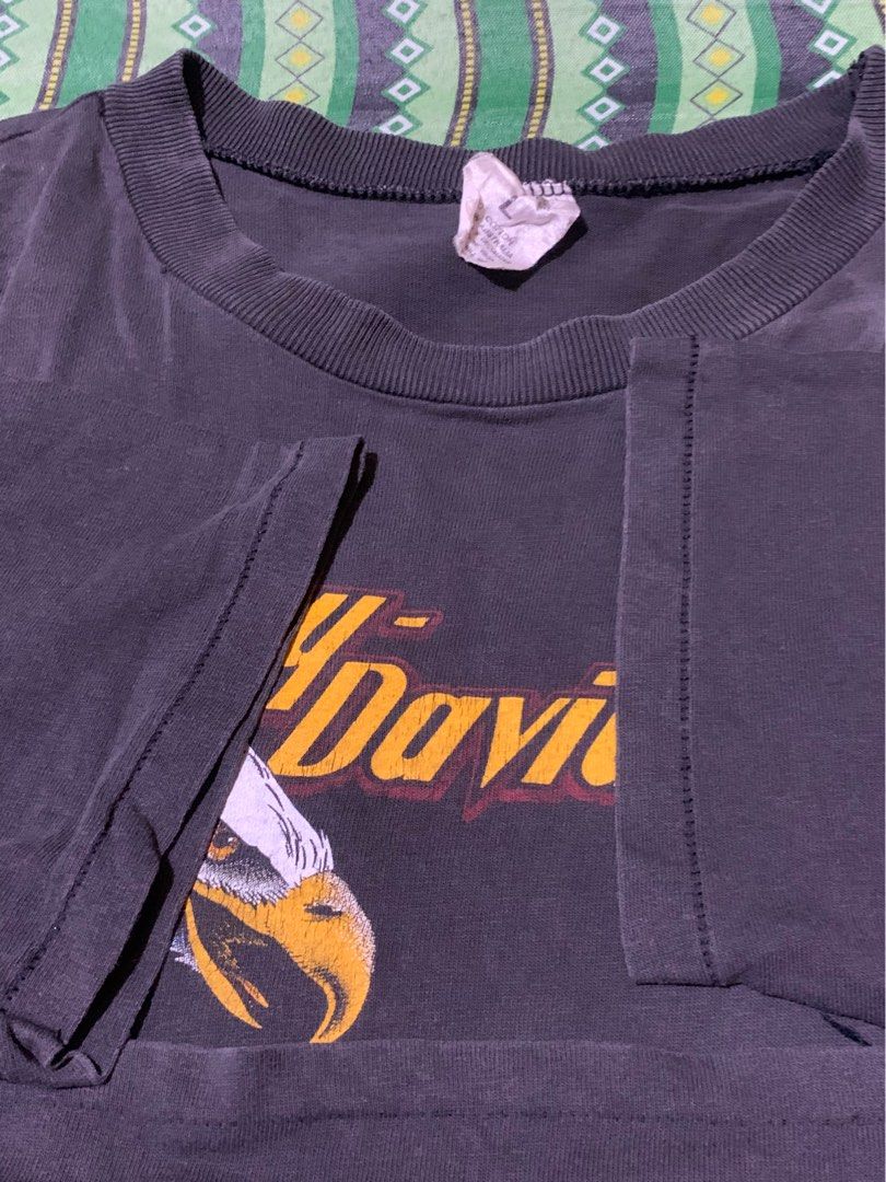 Vintage Harley Davidson 1988 (Category: Tshirts & Polo Shirts ) located in Iligan City. Submitted by jamesbond7777479 (Listing ID 1471080372, Image 3). Description: Vintage Harley Davidson Tearing Up the competition year 1988 tshirt Size Large Width 23 Length 28 .