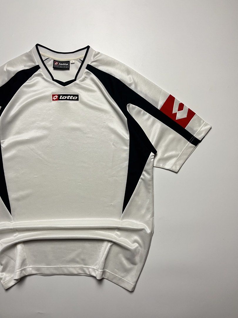 Vintage Lotto Mid logo 2007-2008 Jersey (Category: Activewear) located in Bulacan. Submitted by way2lifestyle (Listing ID 1471086573, Image 2). Description: (In Inches) Best Fit: Large to XL Width: 22” Length: 30” Excellent condition.