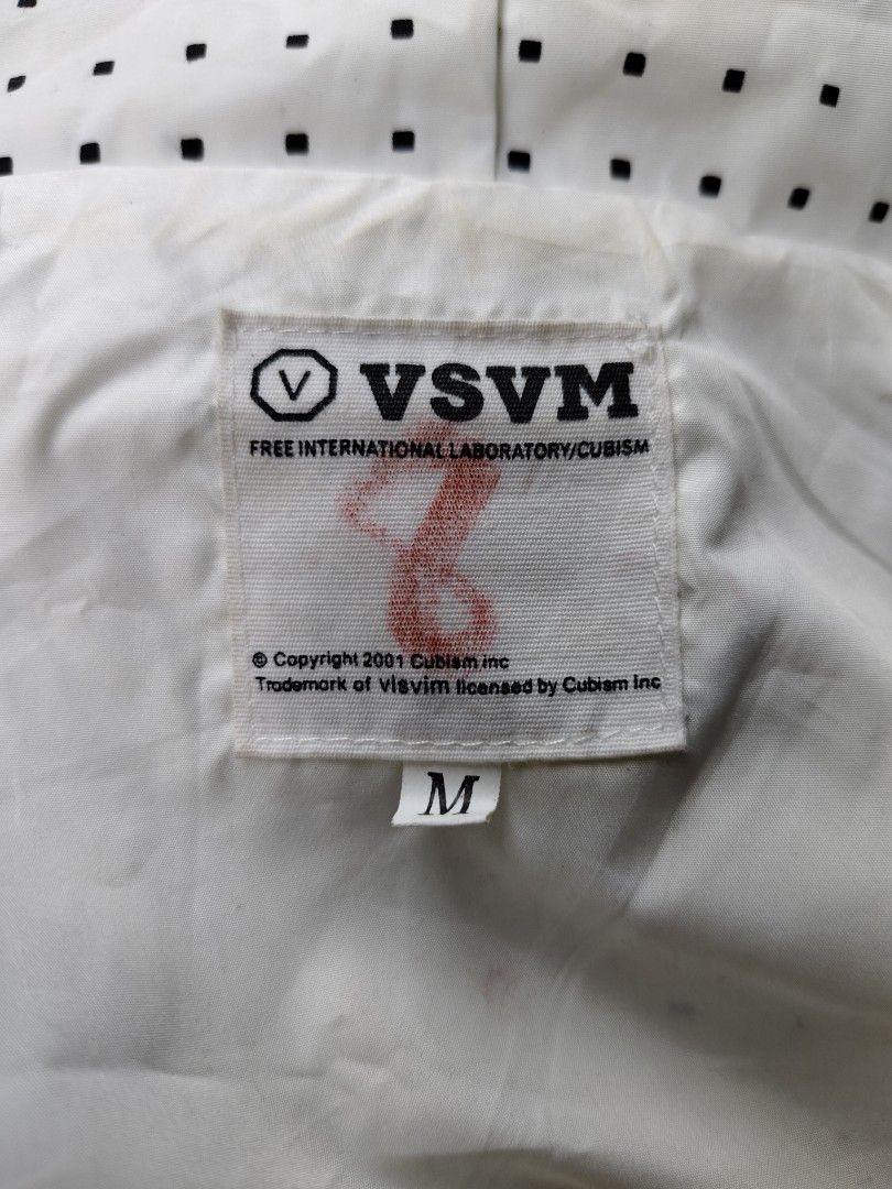 VISVIM mens (medium on tag) (Category: Coats, Jackets and Outerwear) located in Baguio. Submitted by archival_thrifted.ph. (Listing ID 1471003393, Image 2). Description: FOR SALE‼️ .VISVIM MENS JACKET .STILL IN GOOD CONDITION .ISSUE STAINS NOT SO VISIBLE .SIZE MEDIUM ON TAG .PHP 1800 PLUS SF .❌❌ COP/COD .MOP GCASH .COURIER J&T .BAGUIO AREA .DM FOR SURE BUYER TY.