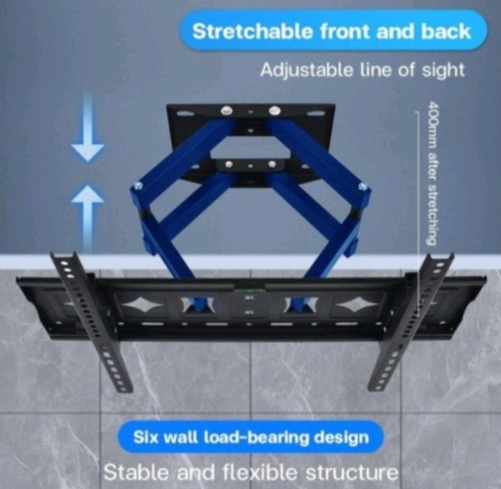 Wall Bracket Full Motion fits up to 85" TV (Category: Office & Business Technology) located in Manila. Submitted by goodviber.corp (Listing ID 1470967068, Image 2). Description: .