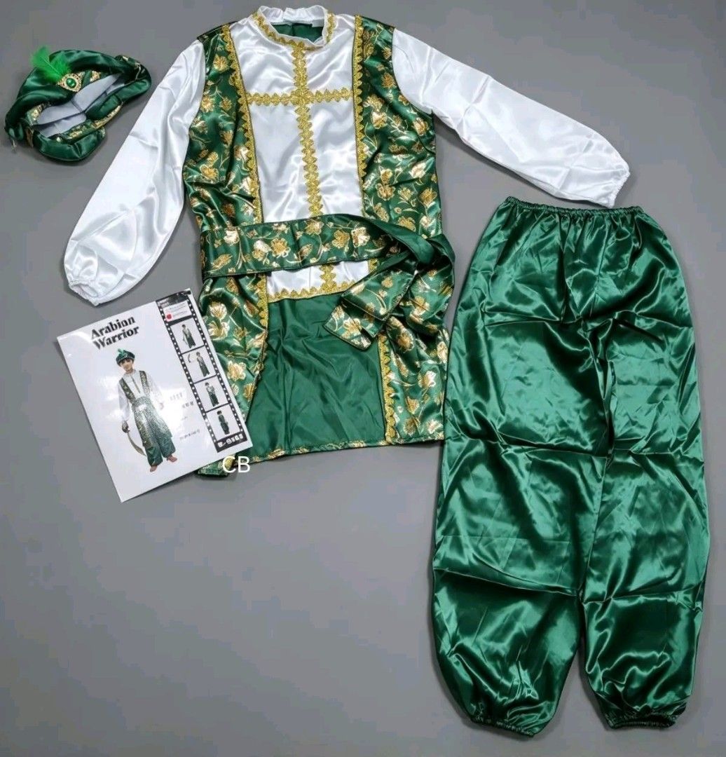 Warrior Arabian Adult Custome (Category: Activewear) located in Manila. Submitted by viashop02 (Listing ID 1471111193, Image 3). Description: Warrior Arabian Adult Costume ✅ Included: Top,Pants,Hat,Belt 🇸🇦 Rs Price: ₱1,280 ✅Size: (FreeSize Fit To 165-185cm) 🇸🇦 Actual photo is posted 🇸🇦 Made in Bangkok 🇸🇦 Good quality ✅ Cash on delivery via lalamove ✅ Pm for more information....