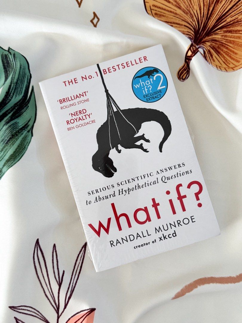 What If? by Randall Munroe (Category: Storybooks) located in San Jose. Submitted by lizbuxbaum (Listing ID 1471080115, Image 1). Description: - Condition: BN & sealed - No lowballing - No rush shipping MOP: Gcash, Maya MOD: J&T, LBC (door to door, COP) DM for any questions. 💙.
