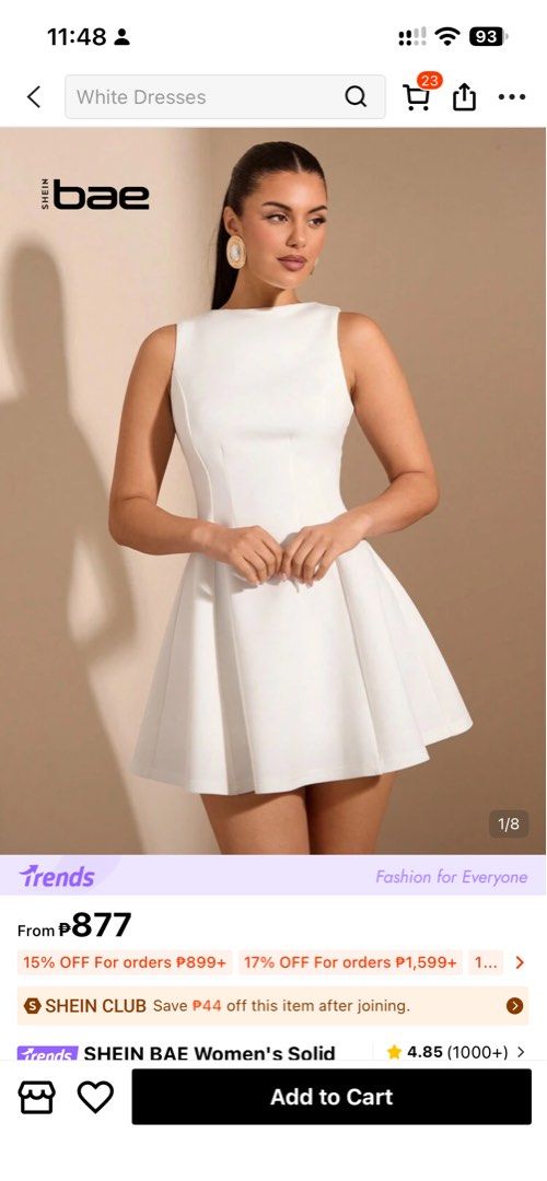 White Dress (Category: Dresses) located in Quezon City. Submitted by lalengocmp (Listing ID 1471073360, Image 1). Description: .
