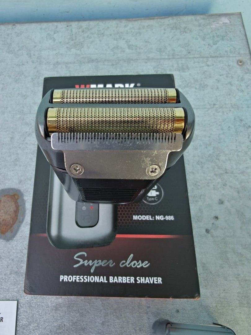 WMARK NG-986 Foil Shaver (Category: Men's Grooming) located in Manila. Submitted by dorkydavis (Listing ID 1471009049, Image 3). Description: For Sale WMark Foil Shaver NG986 PRICE: Php 500 (Bought for Php 906 from Sh00pee) CONDITION: Like New / No Issue (3 months old/Dalawang beses lang nagamit) Bought from Sh00pee/ Delivered on July 13, 2026 REASON FOR SELLING: Need funds / Hindi na nagagamit Location: Burgos Montalban, Rizal SPECS: Brand:WMARK