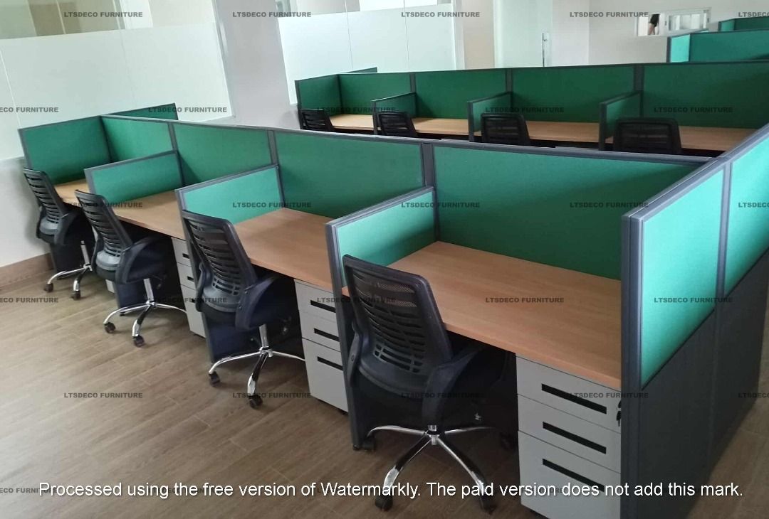 workstation table customized office partition furnitures (Category: Office Furniture & Fixtures) located in Caloocan City. Submitted by cheska.ltsdeco (Listing ID 1470952036, Image 1). Description: 👉Are you looking for WORKSTATION, MODULAR CUBICLES OFFICE PARTITION, and OFFICE FURNITURE SUPPLIER? LTSDECO Furniture, is direct supplier, manufacturer, and trusted provider of high quality, affordable and durable modular office divider partition, hom