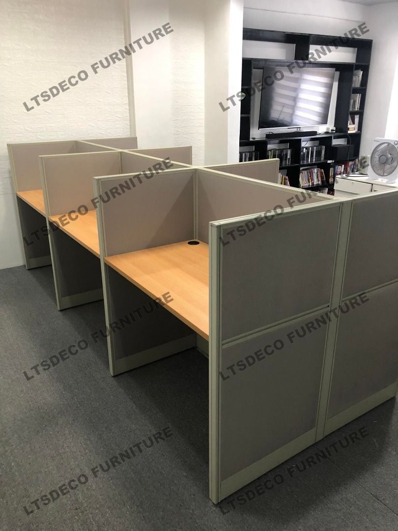workstation table customized office partition furnitures (Category: Office Furniture & Fixtures) located in Caloocan City. Submitted by cheska.ltsdeco (Listing ID 1470960143, Image 3). Description: 👉Are you looking for WORKSTATION, MODULAR CUBICLES OFFICE PARTITION, and OFFICE FURNITURE SUPPLIER? LTSDECO Furniture, is direct supplier, manufacturer, and trusted provider of high quality, affordable and durable modular office divider partition, hom